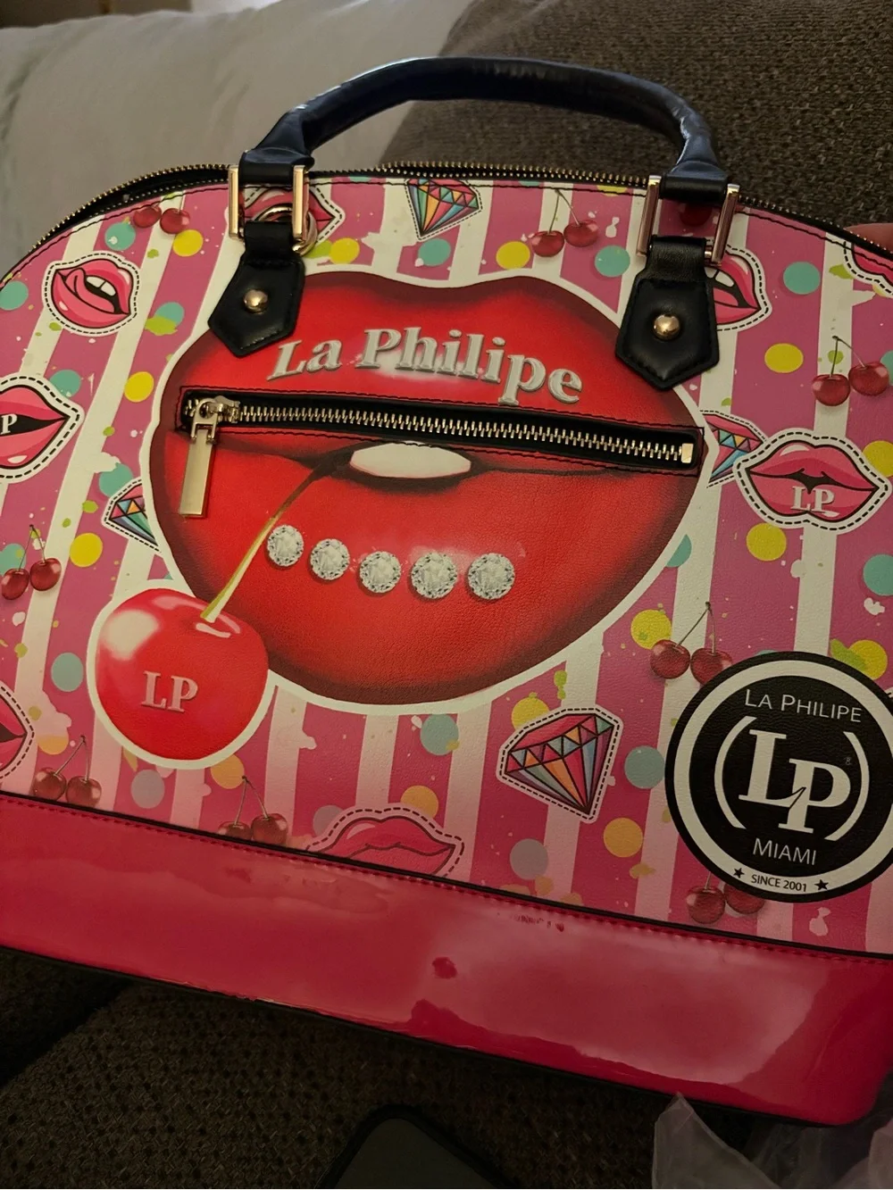 La philipe dome satchel